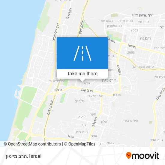 Карта הרב מיימון