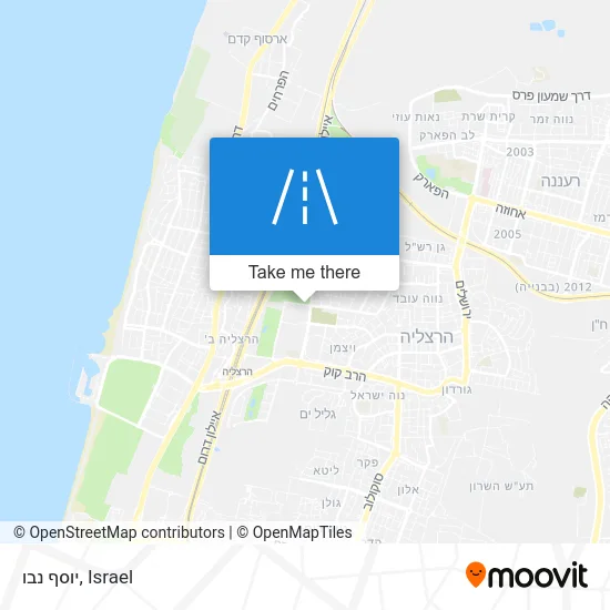 Карта יוסף נבו