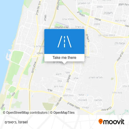 Карта כיסופים