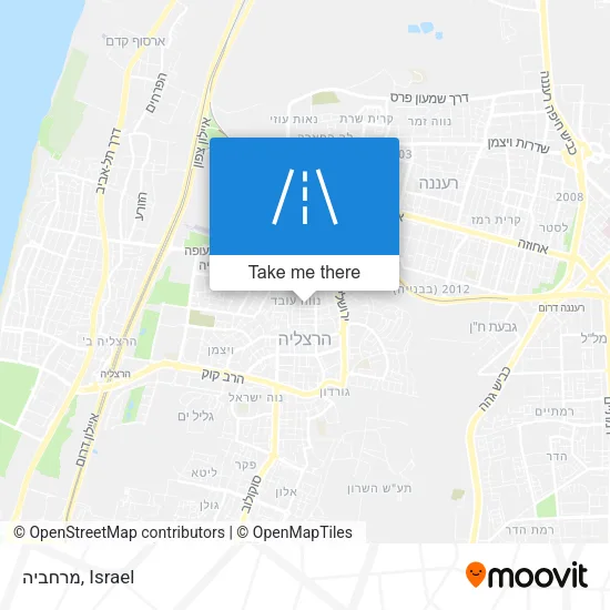 Карта מרחביה
