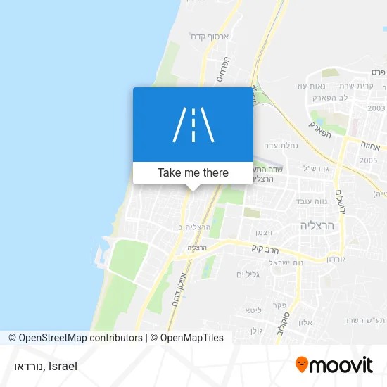 Карта נורדאו