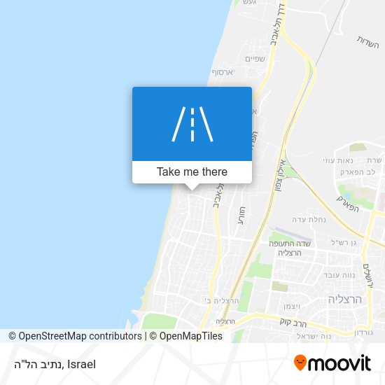 נתיב הל"ה map
