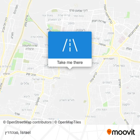 Карта סנהדרין
