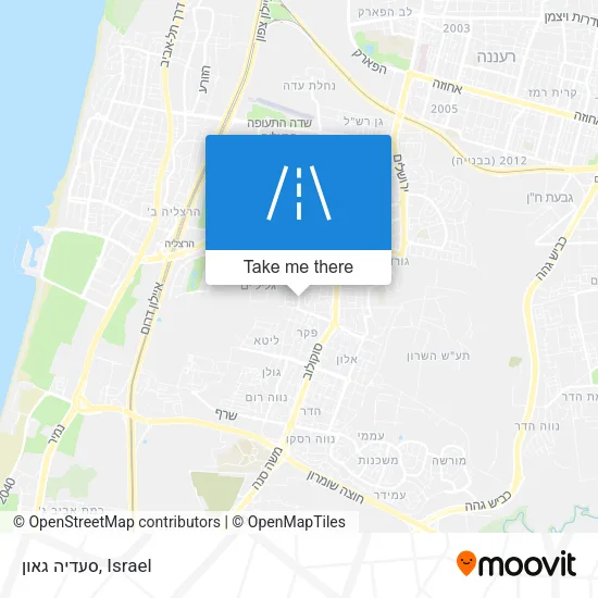 Карта סעדיה גאון