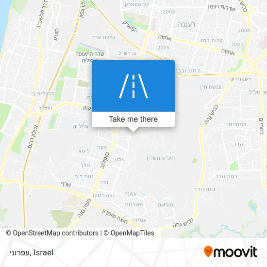 Карта עפרוני
