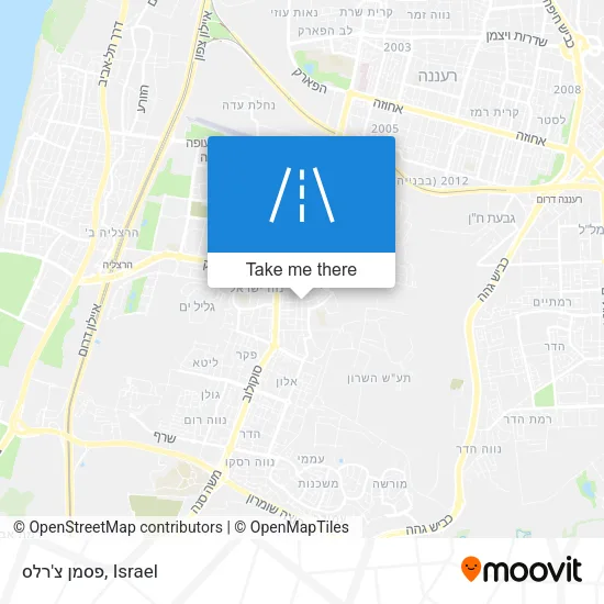 Карта פסמן צ'רלס