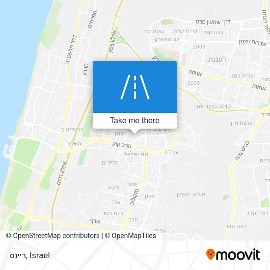 Карта ריינס