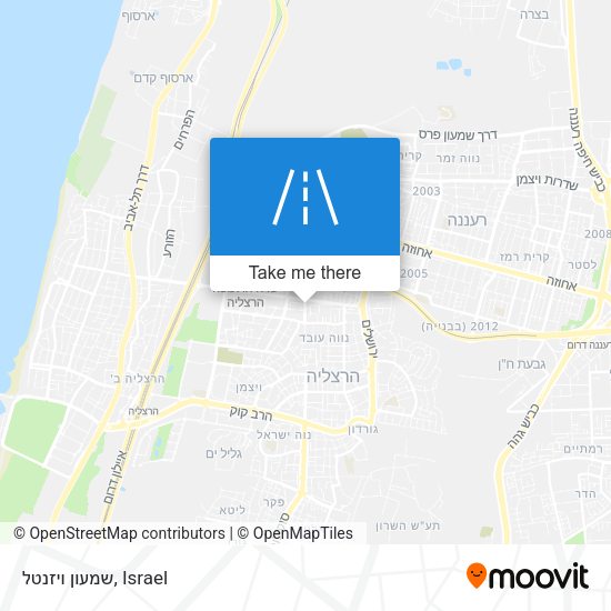 שמעון ויזנטל map