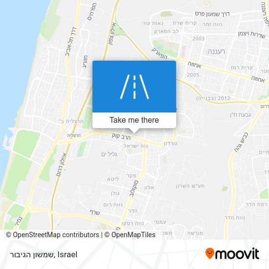 שמשון הגיבור map