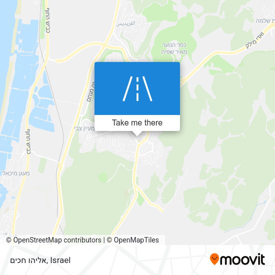 אליהו חכים map