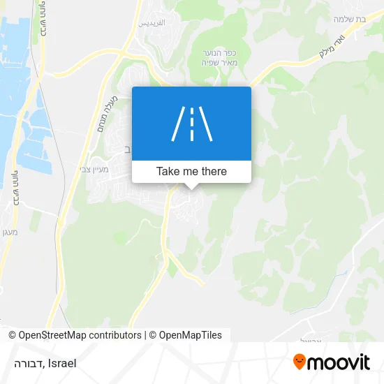 Карта דבורה