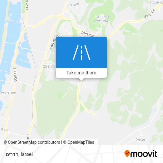 Карта הדרים