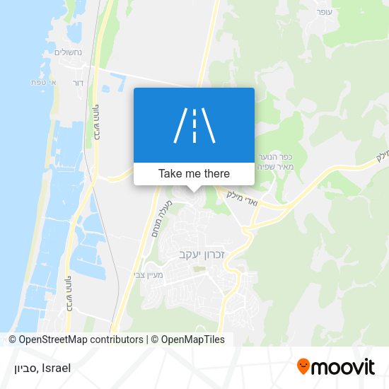 סביון map