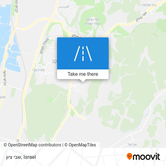 שבי ציון map