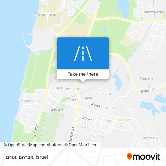 אברהם עמרם map