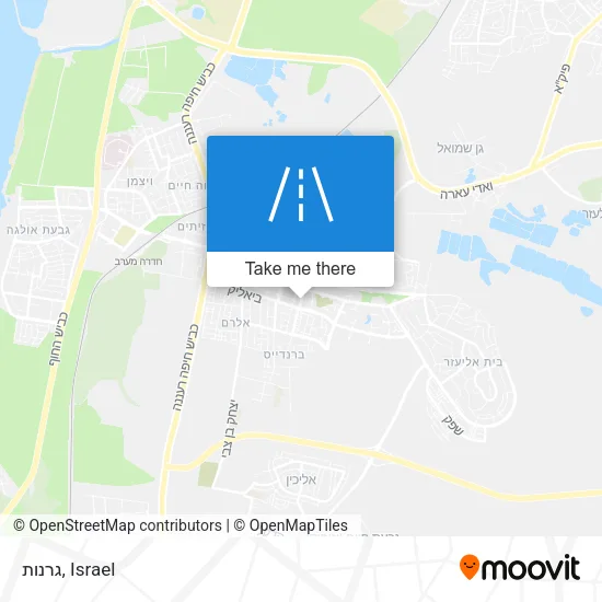 Карта גרנות