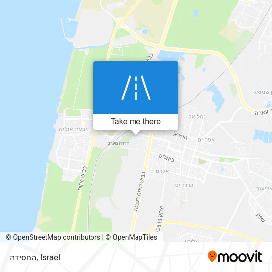 Карта החסידה