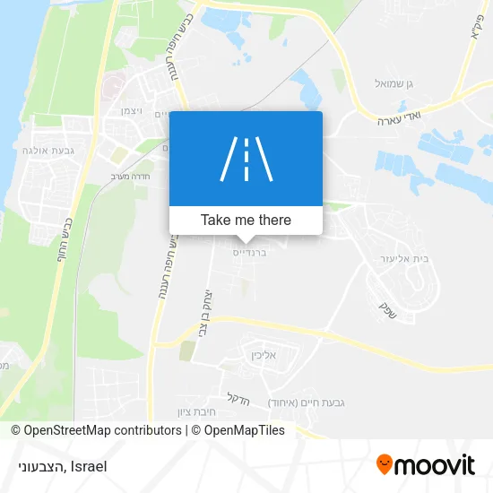 Карта הצבעוני