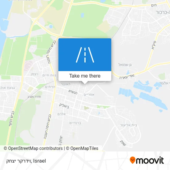 Карта וידרקר יצחק