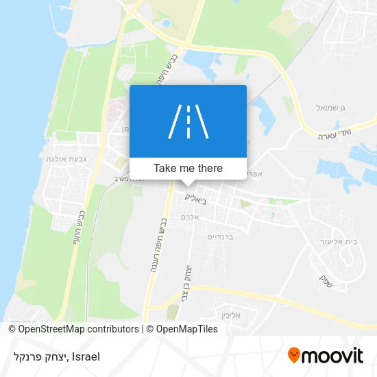 Карта יצחק פרנקל