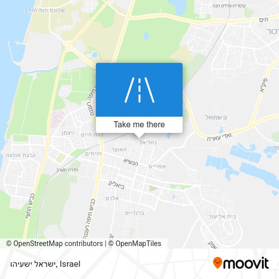 ישראל ישעיהו map