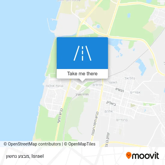 Карта מבצע נחשון