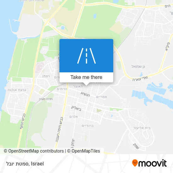 Карта סמטת יובל