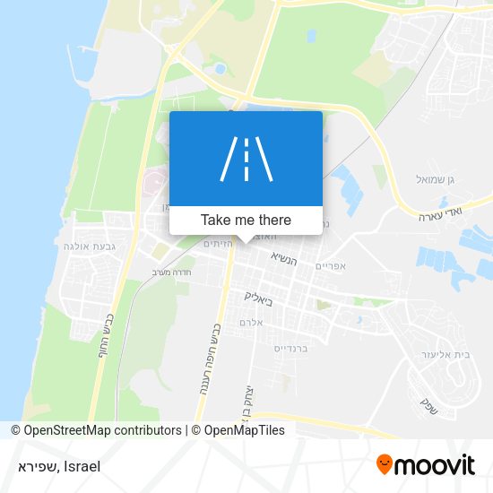 שפירא map