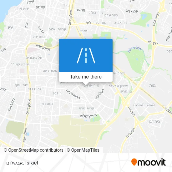 אבשלום map