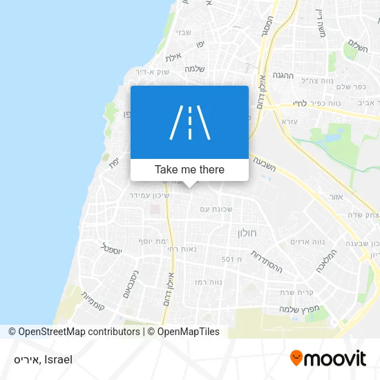 Карта איריס