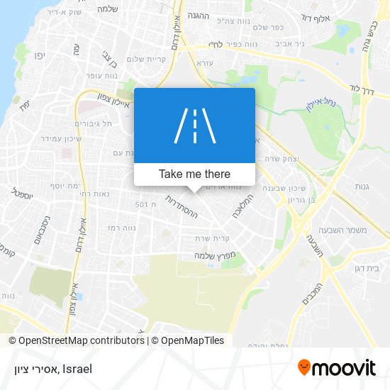 אסירי ציון map