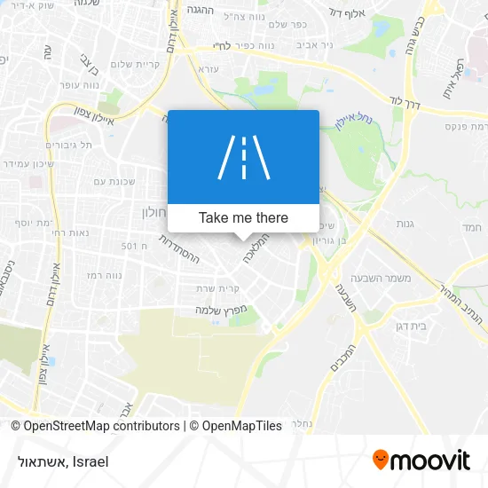 Карта אשתאול