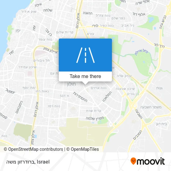 Карта ברודרזון משה