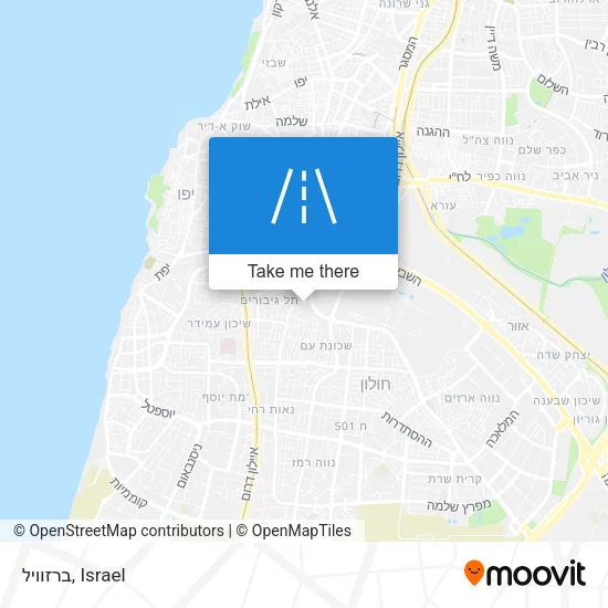 Карта ברזוויל
