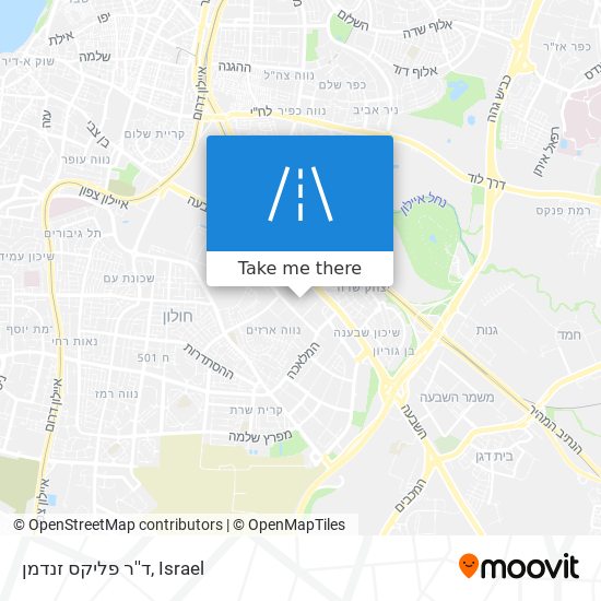 ד''ר פליקס זנדמן map