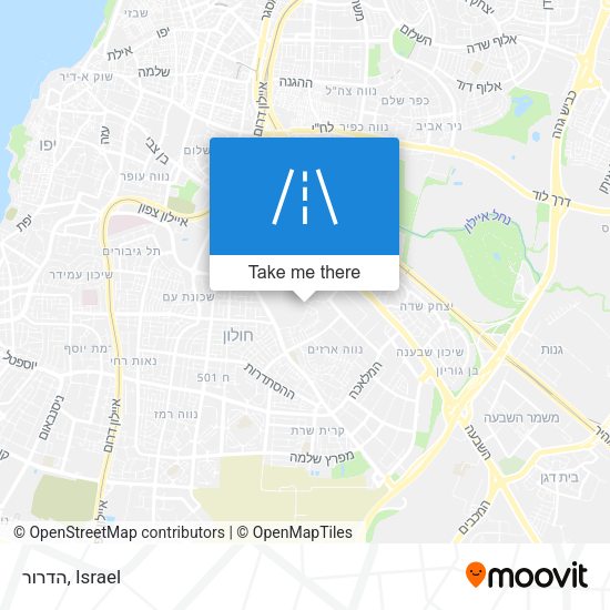 הדרור map