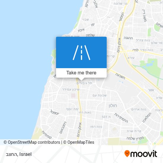 החצב map