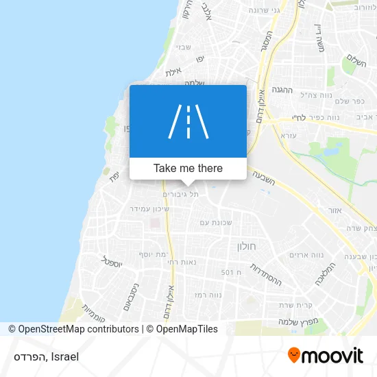 Карта הפרדס