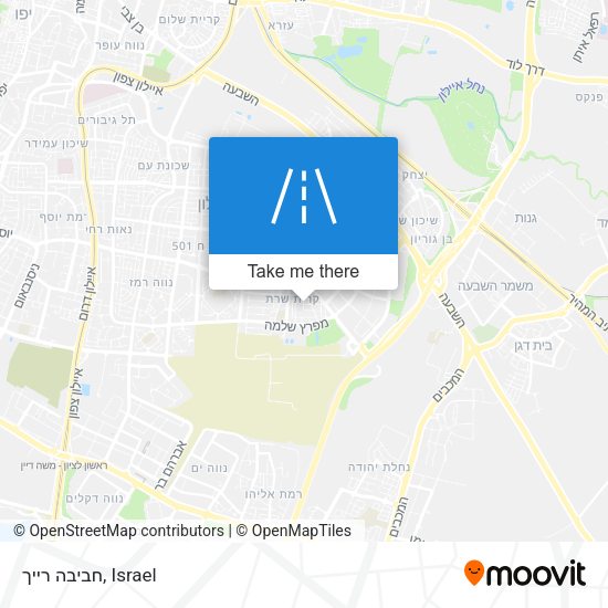 חביבה רייך map