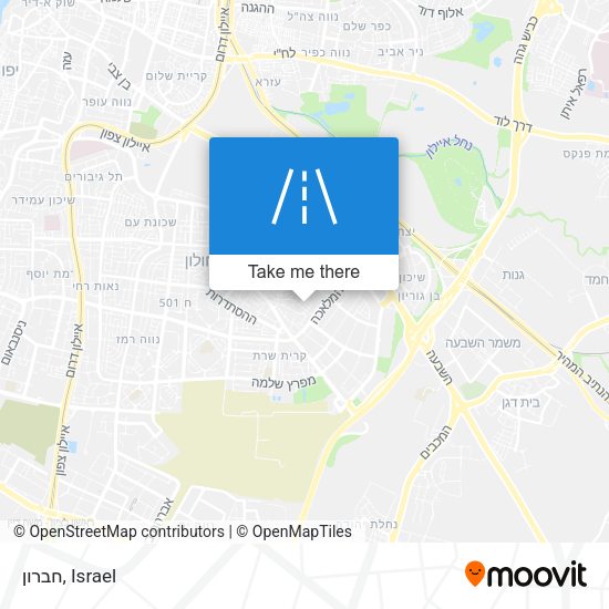 Карта חברון