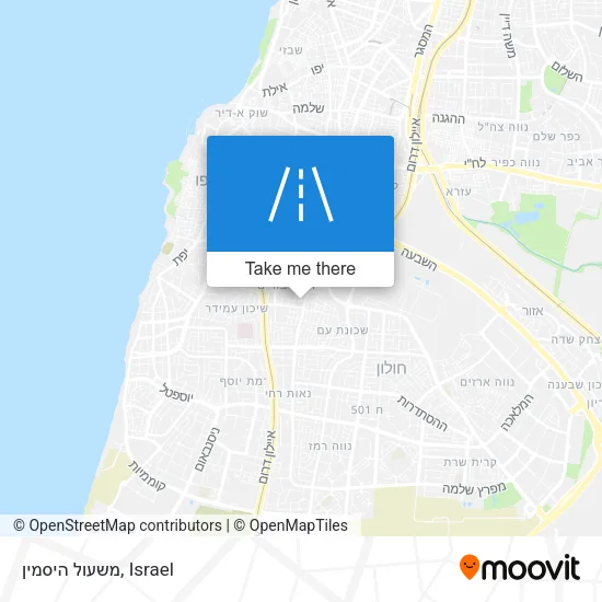 Карта משעול היסמין
