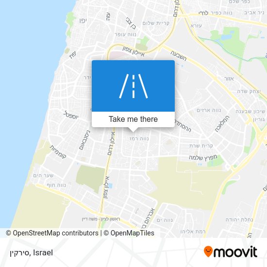 סירקין map