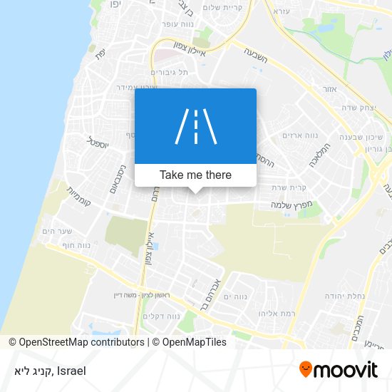 קניג ליא map
