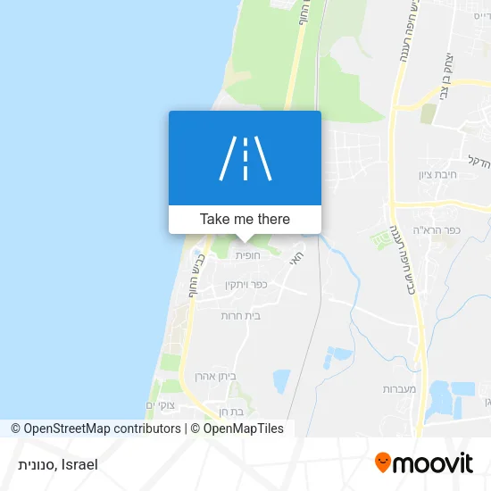Карта סנונית