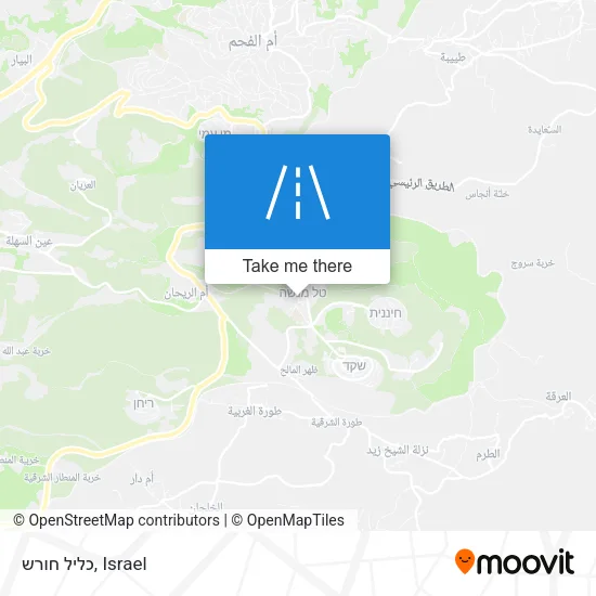 Карта כליל חורש