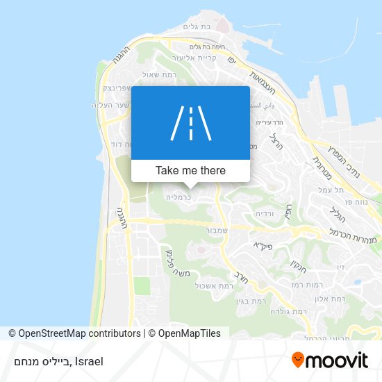 בייליס מנחם map
