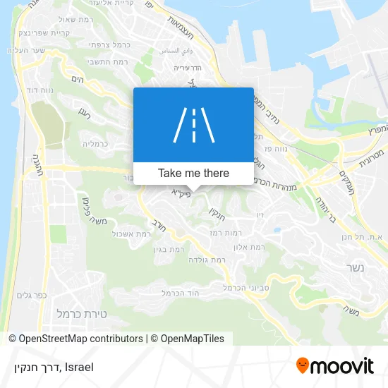 Карта דרך חנקין
