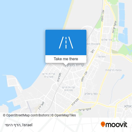 הדף היומי map