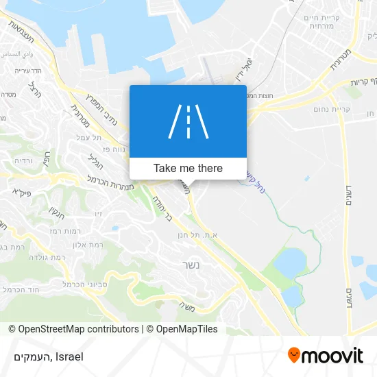 Карта העמקים