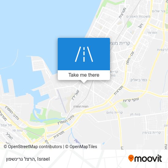 הרצל גרינשפון map